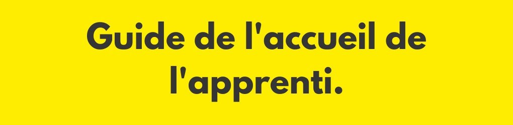 Guide de l'accueil de l'apprenti : nos conseils pour accueillir son apprenti dans les meilleures conditions