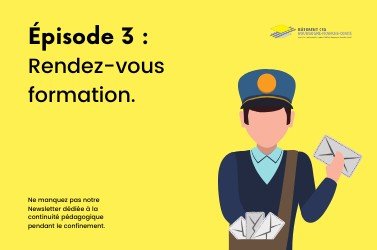 Rendez-vous formation : édition du 29 mai 2020