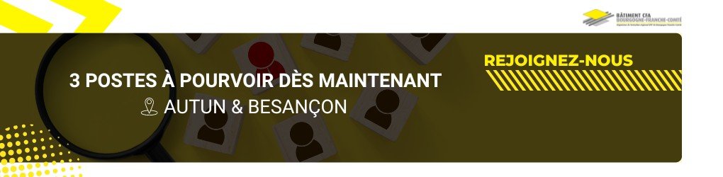 Nous recrutons : 3 offres à pourvoir dès maintenant !